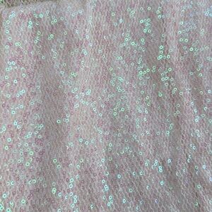 Steve Madden Mermaid Iridescent Sequin Blouse